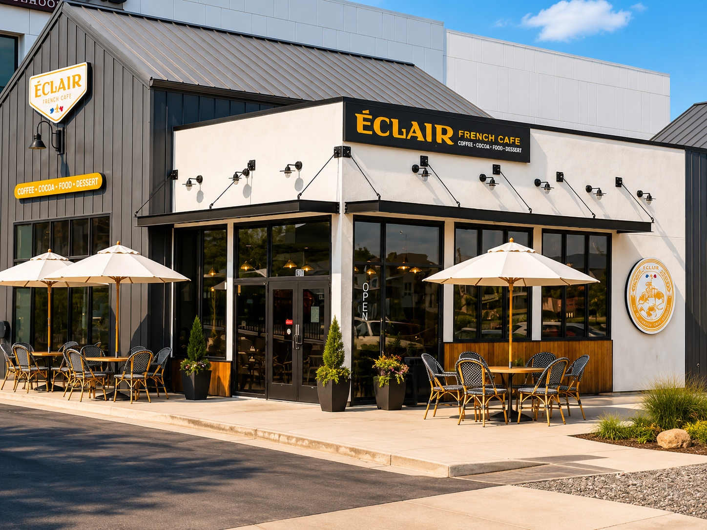 Eclairs French Cafe and Bakery Daybreak location